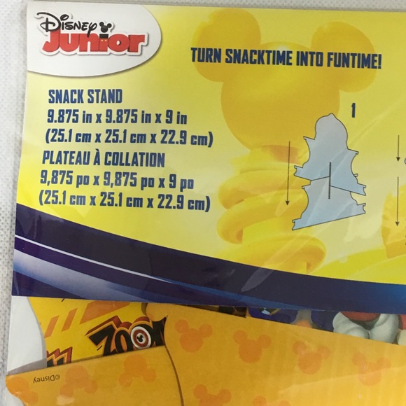 Mickey and the Roadster Racers Snack Stand New - Picture 3 of 4
